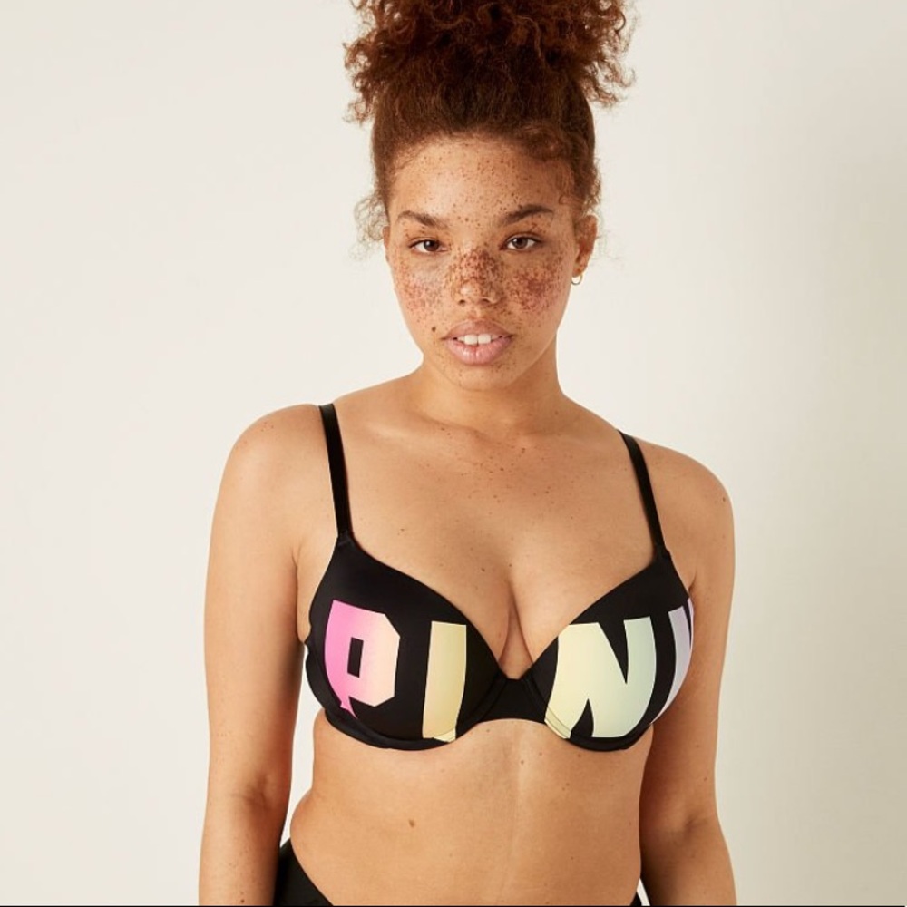 EUC VS PINK PUSH UP BRA
